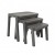DGY NESTING TABLES GREY